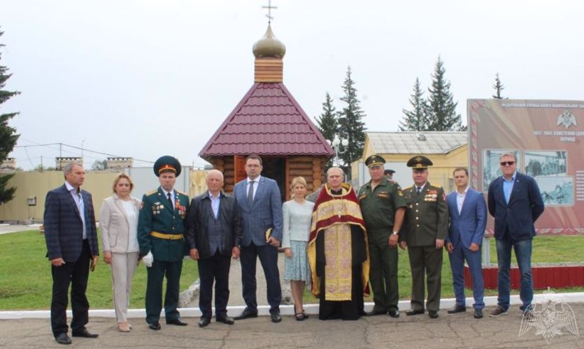 В Красноярском крае на территории воинской части состоялось открытие часовни.