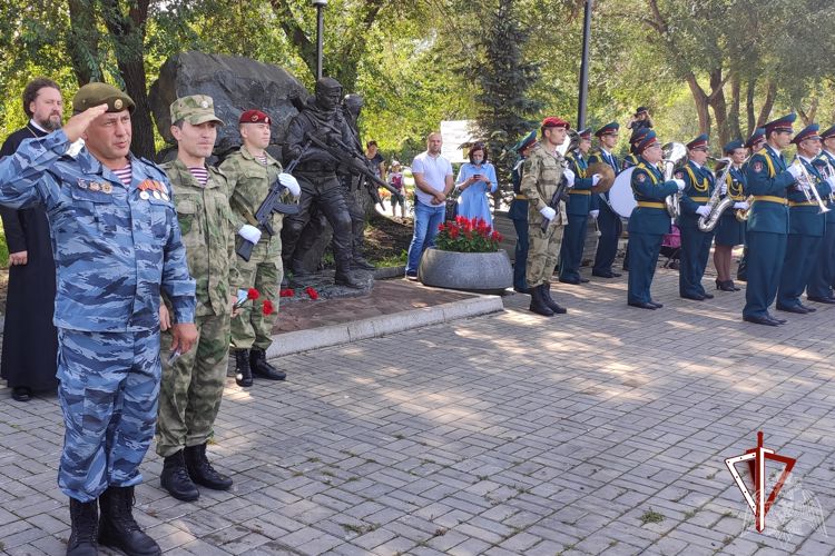 Сотрудники Управления Росгвардии по Красноярскому краю приняли участие в торжественном мероприятии, посвященном Дню сил специального назначения