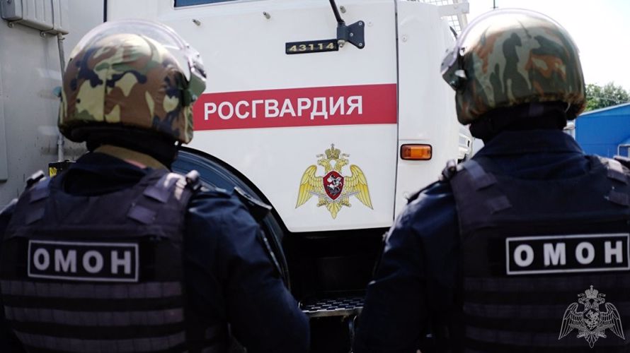 При взаимодействии ОМОН Росгвардии в Красноярске проведены профилактические мероприятия