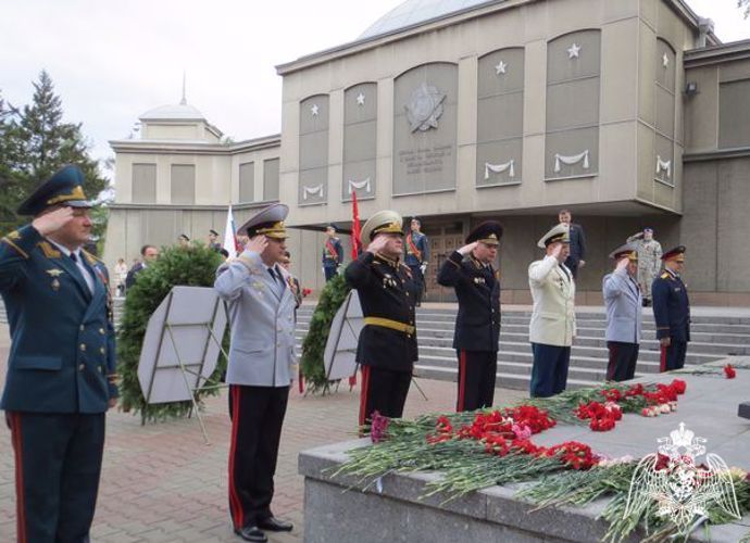 Росгвардейцы Красноярского края приняли участие в торжественных мероприятиях, посвященных празднованию Дня Победы