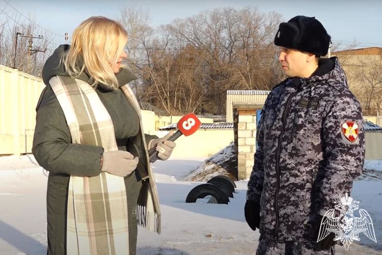 Журналисты "8 канала" рассказали о службе подразделений боевой подготовки вневедомственной охраны Росгвардии 