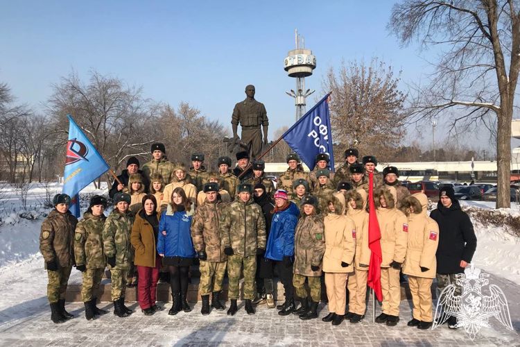 Военнослужащие Росгвардии провели мероприятия, приуроченные памяти воинов-интернационалистов