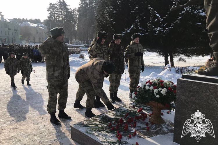 Военнослужащие Росгвардии провели мероприятия, приуроченные памяти воинов-интернационалистов