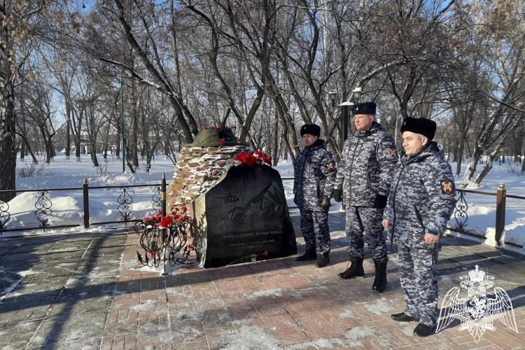 Сотрудники Росгвардии приняли участие в мероприятиях, приуроченных памяти воинов – интернационалистов