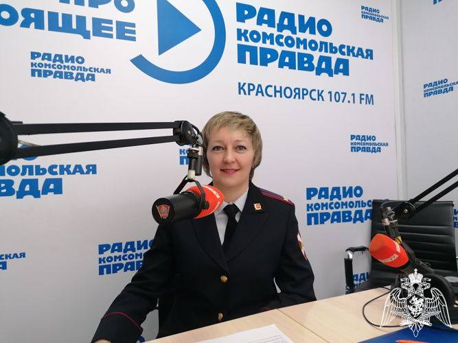В преддверии Дня защитника Отечества представители Росгвардии выступили в теле- и радиоэфирах красноярских программ