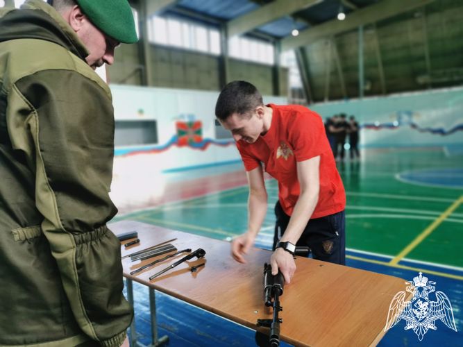 Сотрудники Росгвардии приняли участие в спортивных мероприятиях, приуроченных Дню защитника Отечества