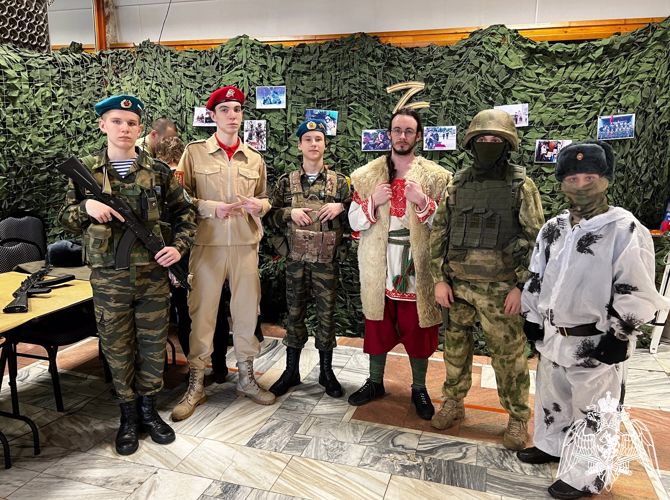 Зеленогорские военнослужащие приняли участие в  патриотическом марафона «Zа наших!»