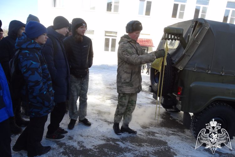 Военнослужащие Красноярского соединения проводят мероприятия  в рамках акции «Дни Росгвардии»