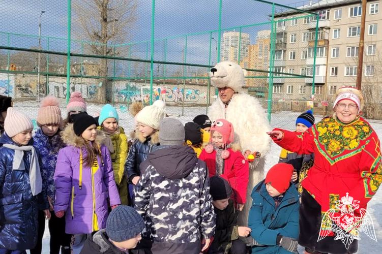 Ветераны Росгвардии провели спортивное мероприятие для школьников