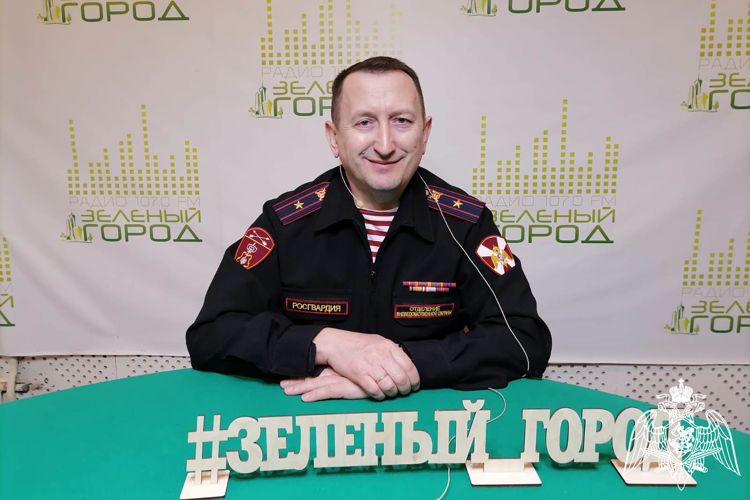 В преддверии профессионального праздника красноярские росгвардейцы   выступили в эфирах программ