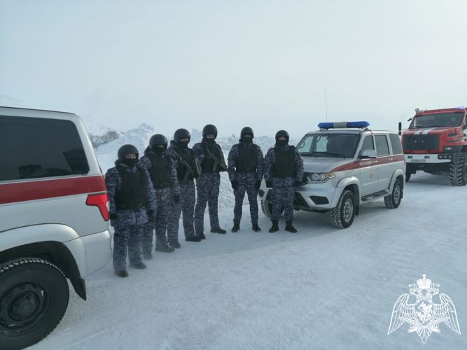 В Норильске сотрудники Росгвардии приняли участие в межведомственных учениях "Безопасная Арктика-2023"