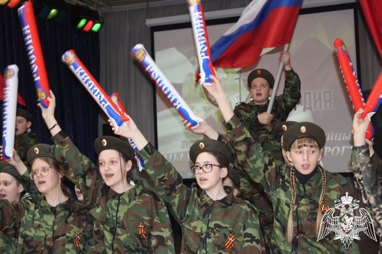 В зеленогорской воинской части Росгвардии прошло посвящение в юные гвардейцы