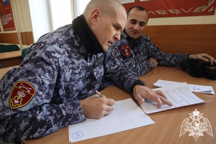 В Красноярском крае выбрали лучшую группу задержания вневедомственной охраны Росгвардии