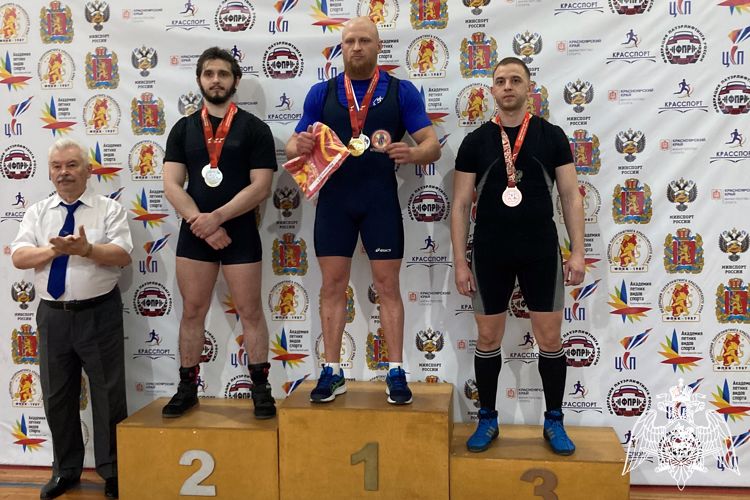 Канские сотрудники Росгвардии стали призерами  ХII чемпионата Красноярского края по пауэрлифтингу