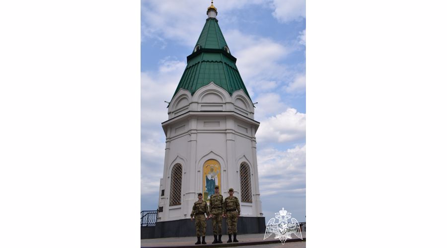 Призывники Красноярского соединения посетили  музей Мемориал Победы