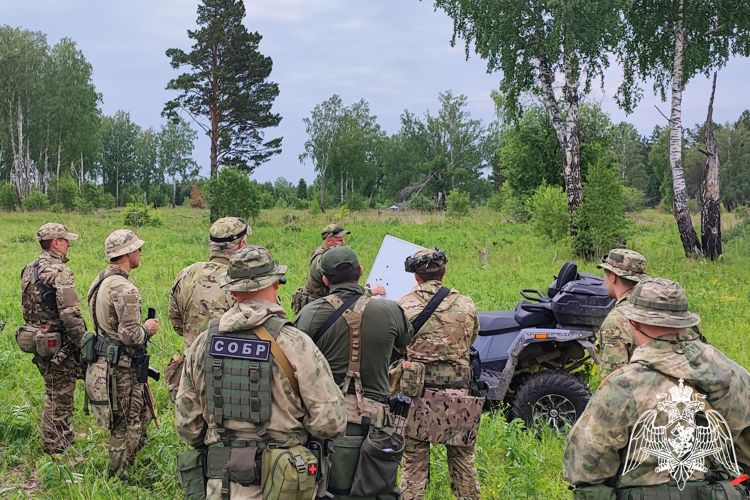 Учебно-методические сборы сотрудников СОБР Росгвардии прошли в Красноярском крае
