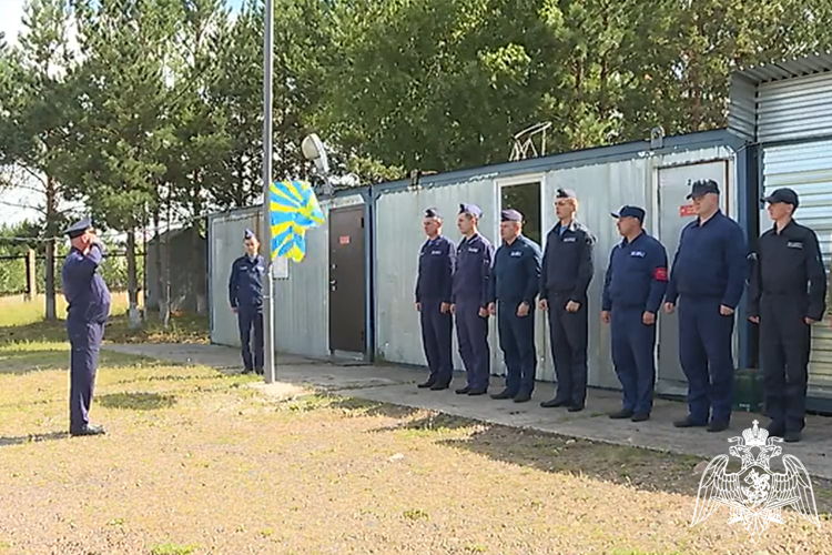 Учебно-тренировочные полеты авиаотряда Росгвардии состоялись в Красноярске