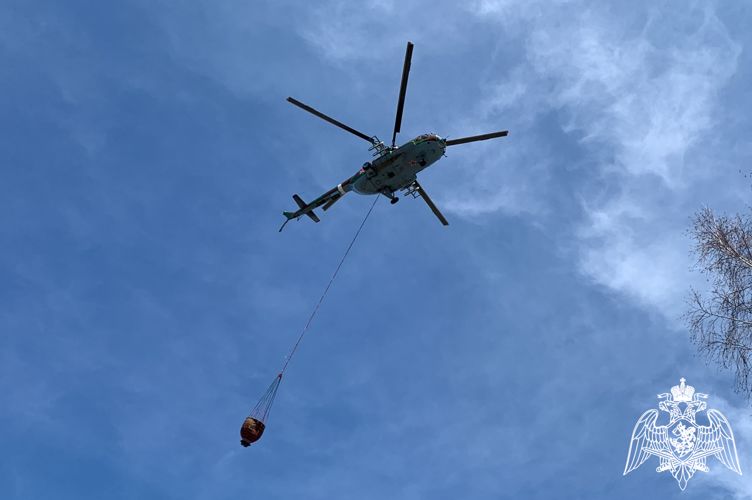 Учебно-тренировочные полеты авиаотряда Росгвардии состоялись в Красноярске