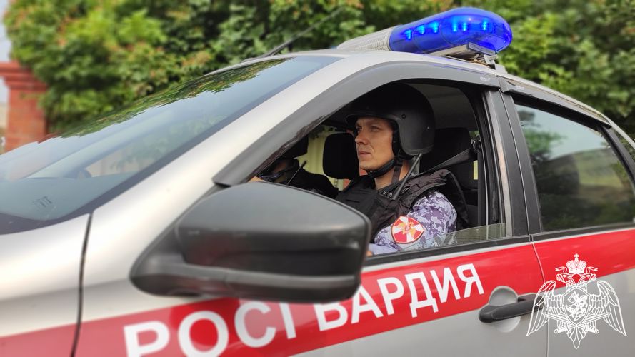 Сотрудники Росгвардии задержали минусинцев подозреваемых в краже дорожных знаков