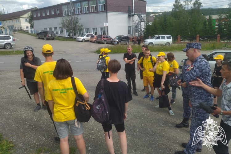 В Северо-Енисейской школе прошла акция «Каникулы с Росгвардией»