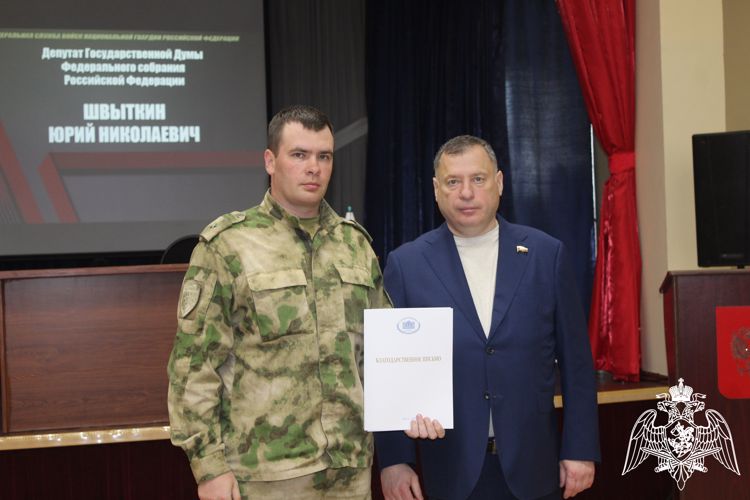 Председатель комитета Госдумы по обороне отметил достижения  военнослужащих Сибирского округа Росгвардии