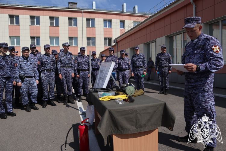 В Управлении Росгвардии по Красноярскому краю начался новый период обучения