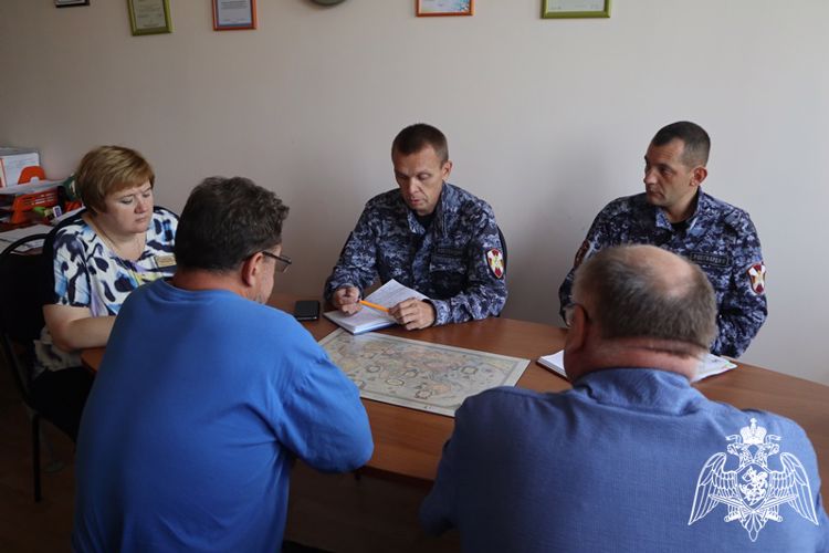 Сотрудники Росгвардии приняли участие во всероссийских учениях по отработке действий при чрезвычайных ситуациях