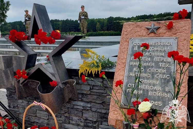 Росгвардейцы в Зеленогорске присоединились к мероприятию, посвященному окончанию Второй мировой войны