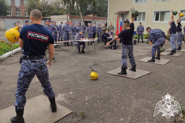 В Красноярском крае росгвардейцы стали победителями в различных спортивных мероприятиях