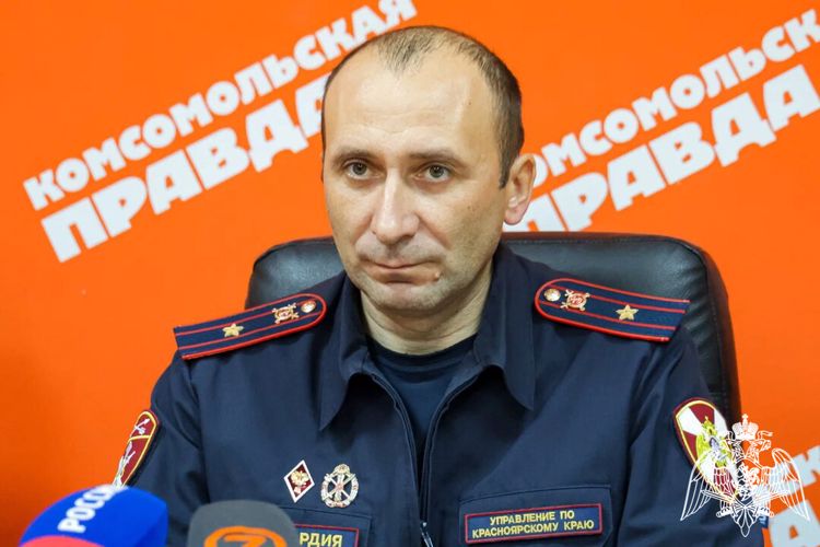 Офицер Росгвардии стал участником межведомственной пресс-конференции по вопросам в сфере оборота оружия в Красноярске