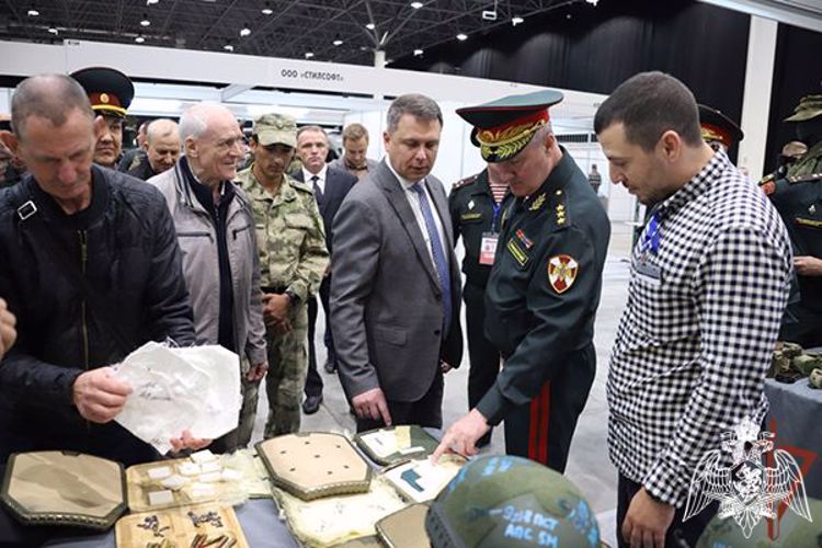 Красноярские росгвардейцы приняли участие в выставке «Экспотехностраж-2023» в Новосибирске