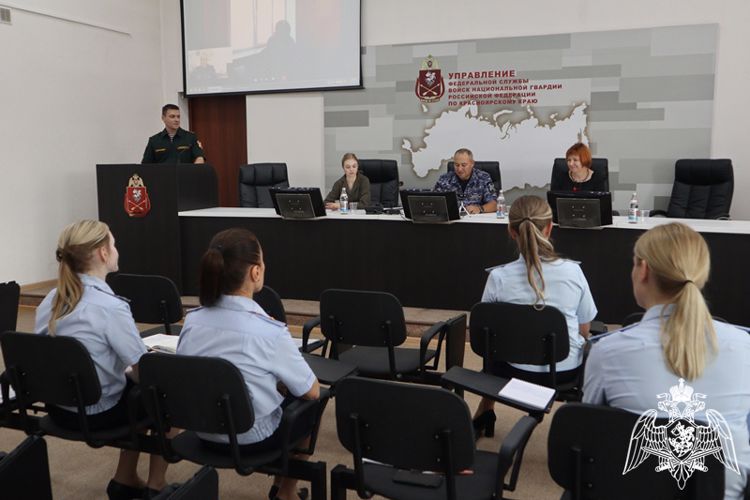 В Красноярске прошел конкурс профмастерства среди психологов Росгвардии