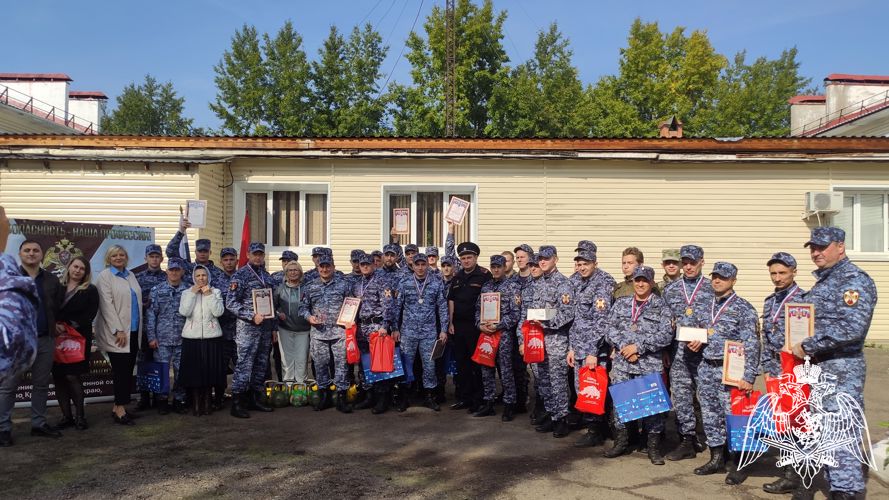 В Красноярском крае росгвардейцы стали победителями в различных спортивных мероприятиях