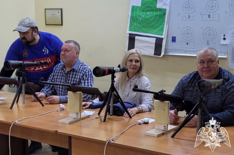Ветеран Росгвардии занял призовое место в турнире по стрельбе из пневматической винтовки среди ветеранов г. Красноярска