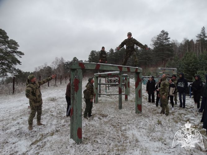 День открытых дверей прошел в железногорской воинской части Росгвардии
