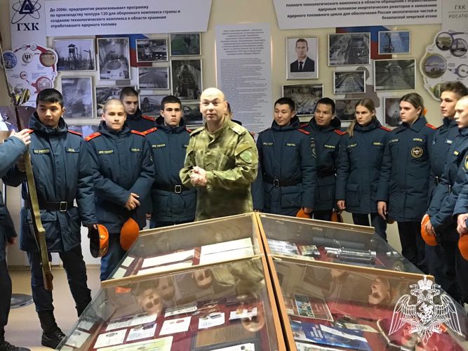 В Железногорской воинской части Росгвардии прошел День призывника