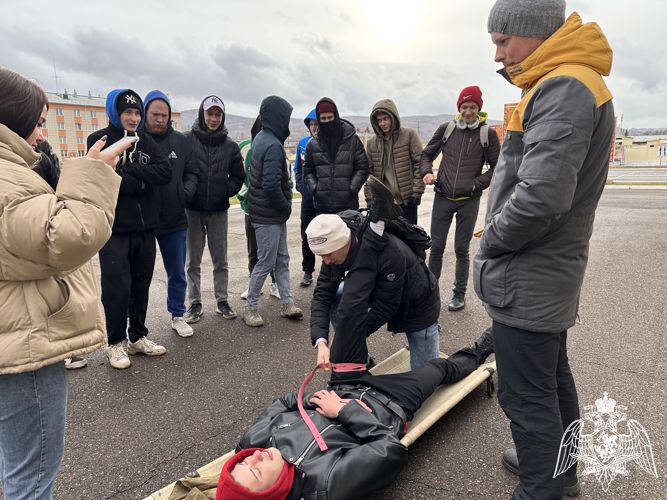 В городском управлении вневедомственной охраны прошел День призывника