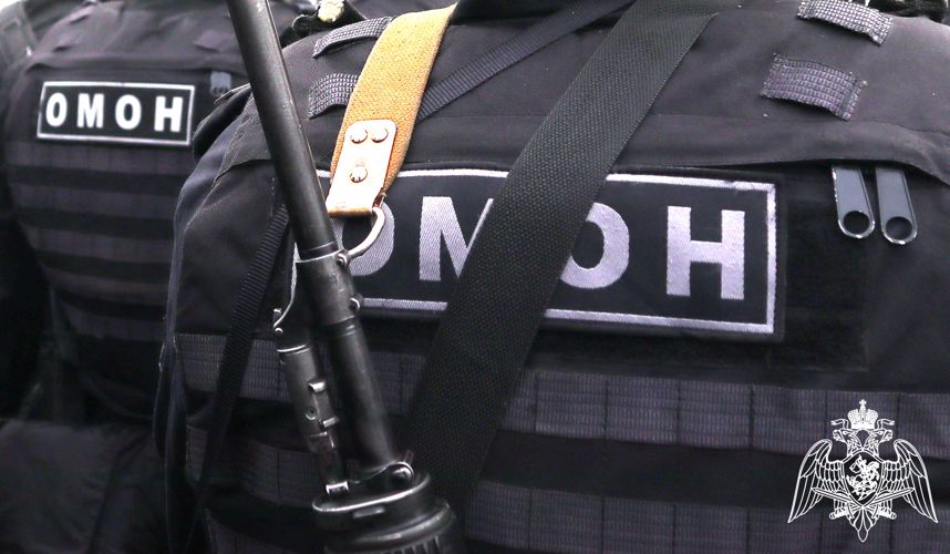 В Красноярске сотрудники ОМОН обезвредили артиллерийский снаряд, обнаруженный при проведении земельных работ