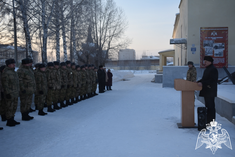 В Железногорске военнослужащие Росгвардии приняли участие в  мероприятиях, посвященных Дню снятие блокады Ленинграда