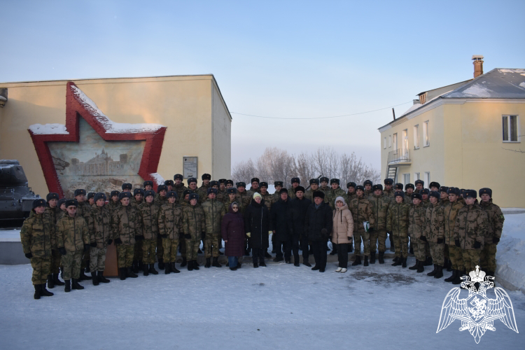 В Железногорске военнослужащие Росгвардии приняли участие в  мероприятиях, посвященных Дню снятие блокады Ленинграда