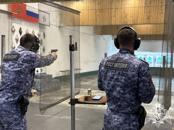 Чемпионат по пулевой стрельбе прошел среди подразделений Росгвардии