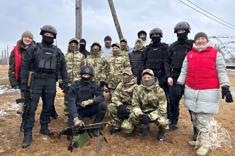 Представители Росгвардии приняли участие в военно-патриотической игре «Я патриот»