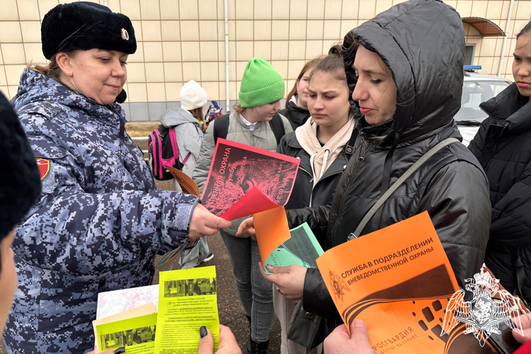 День открытых дверей прошел на территории городского управления вневедомственной охраны Росгвардии