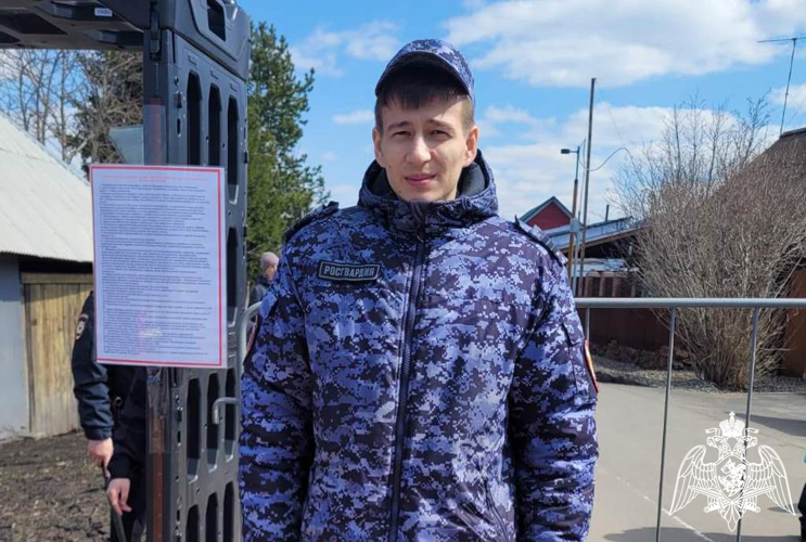 Сотрудники Росгвардии Красноярского края обеспечили общественный порядок на праздничных мероприятиях, прошедших 1 мая