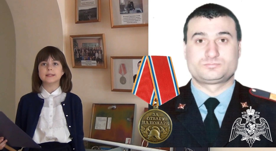 В Красноярском крае сотрудники Росгвардии совместно со школьниками приняли участие в  фестивале школьных музеев и клубов патриотической направленности