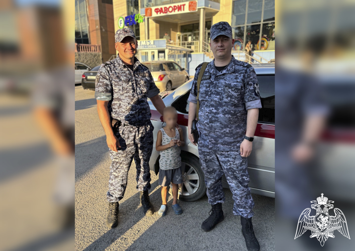 Патруль Росгвардии разыскал потерявшегося в Красноярском крае ребенка