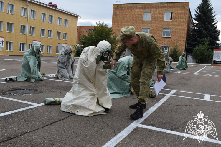 Учебно-методический сбор с офицерами-выпускниками военных вузов завершился в Красноярском соединении Росгвардии