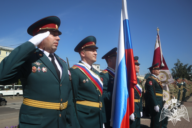 Юбилей отметил красноярский полк Росгвардии