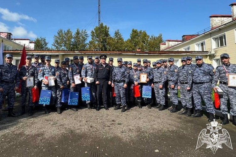 Среди сотрудников подразделений  вневедомственной охраны Росгвардии Красноярского края определились лучшие гиревики