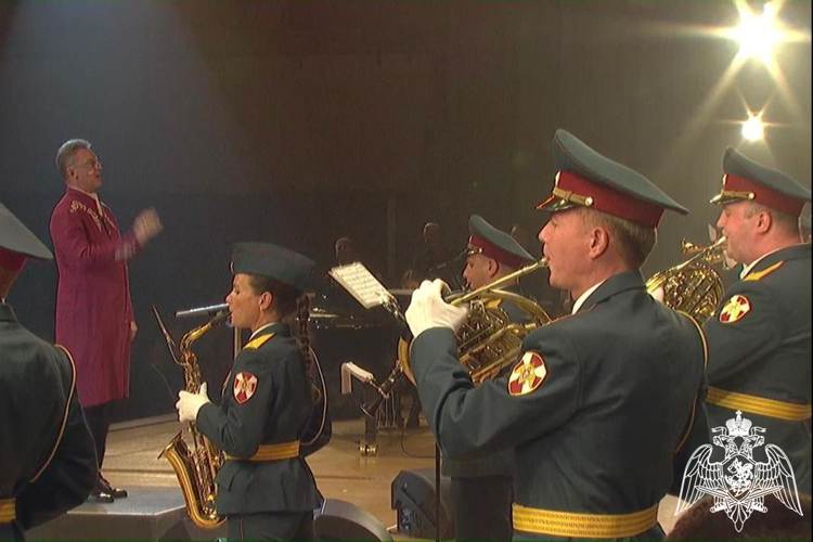 В Красноярске военные музыканты Росгвардии приняли участие в международном музыкальном фестивале